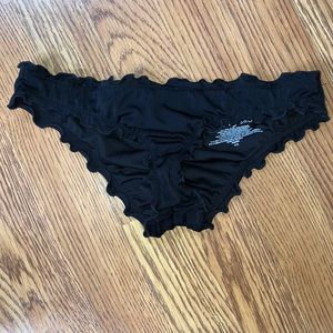 Ruffle bikini bottom